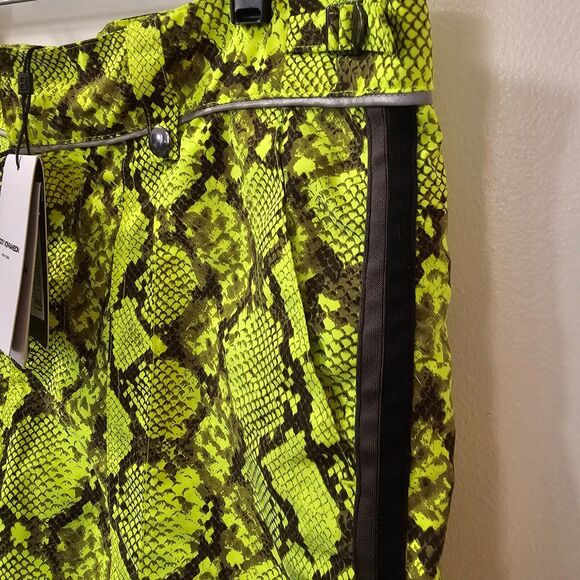 Teddy Vonranson Snakeskin Swim Shorts Trunks Green Men's Size 34 Msrp $345 - Picture 5 of 12